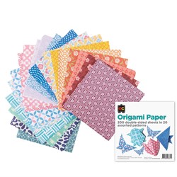 Origami Paper Pack 200 - Double sided Pattern